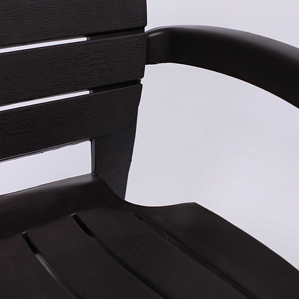 Кресло садовое "Прованс", пластик, шоколадный - 7