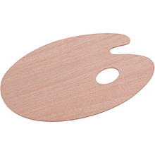 Палитра фанера "Сонет", овальная, 20x30 см