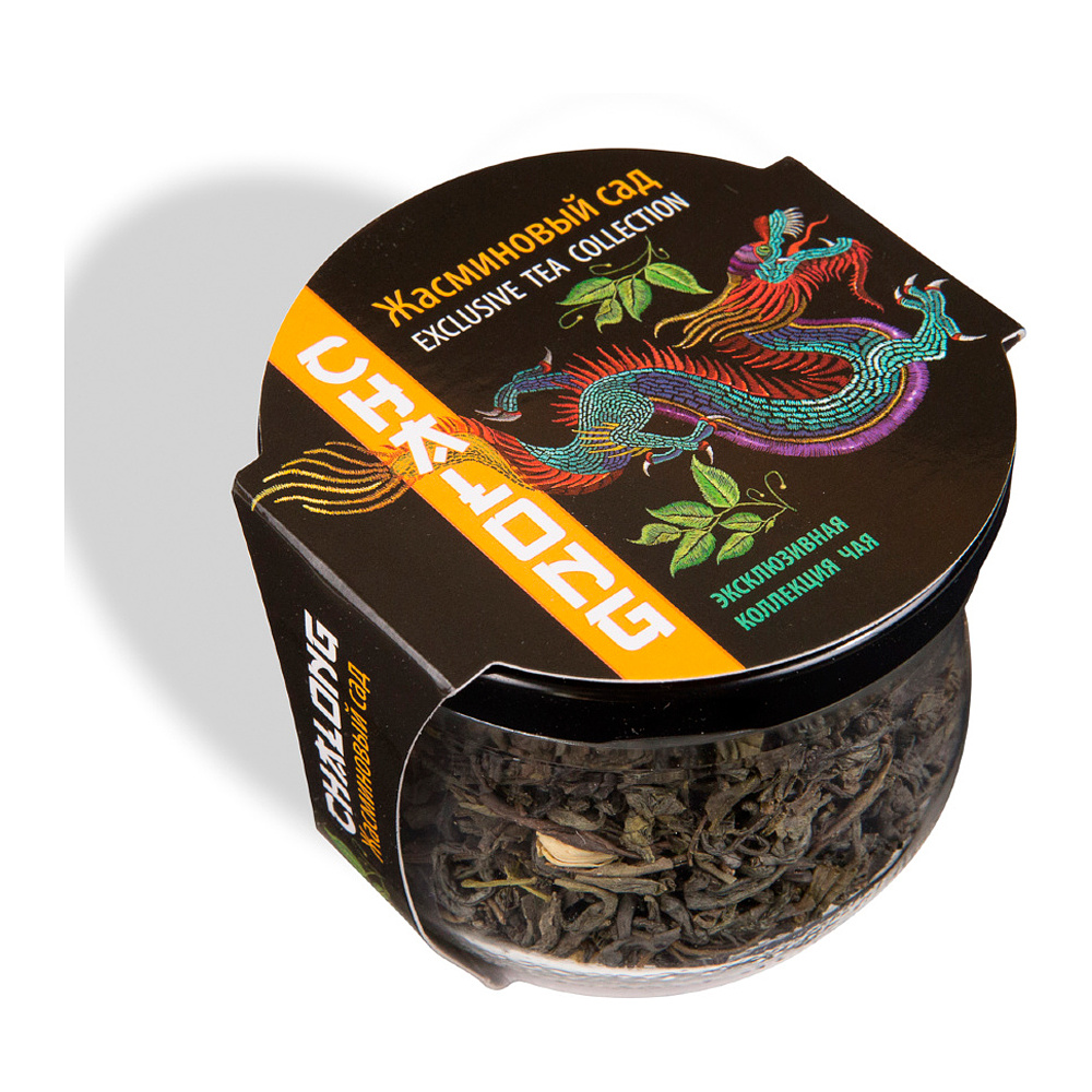 Чай Chalong "Жасминовый сад", 70 г, зелёный