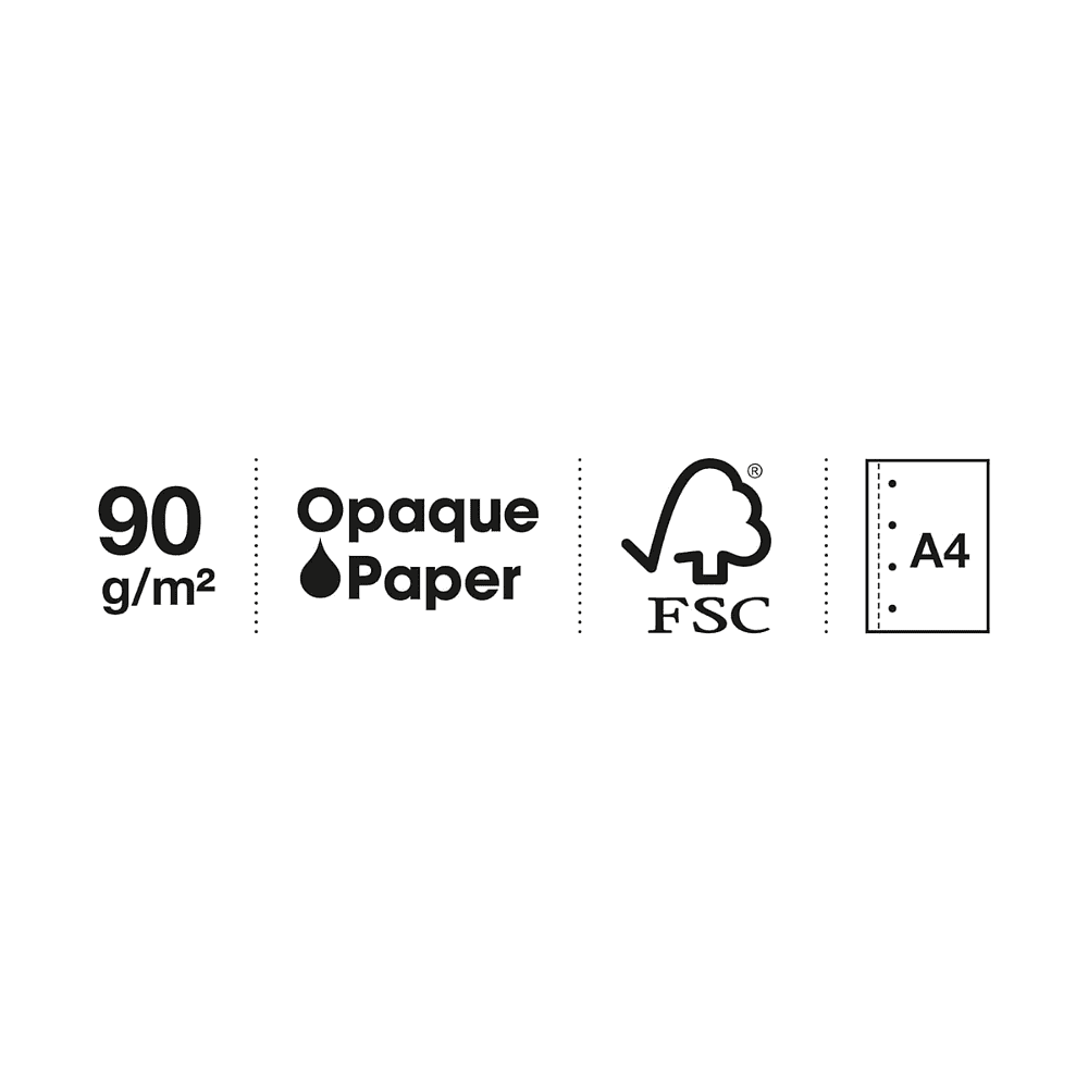 Тетрадь Miquelrius "Ocean", А4, 80 листов, клетка, синий - 4