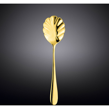 Ложка для сахара "WL-999159 Stella", 13.5 см, нержавеющая сталь, золотистый - 2