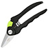 Секатор садовый "Deli", 200 мм, черный, желтый