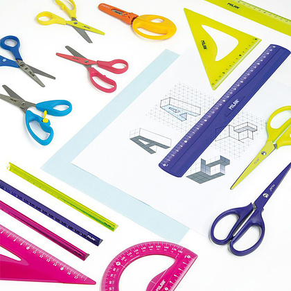 Линейка "Flex&Resistant", 30 см, сиреневый - 5