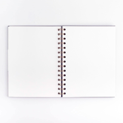 Скетчбук для акварели "Малевичъ", 15x20 см, 300 г/м2, 20 листов, синий - 2