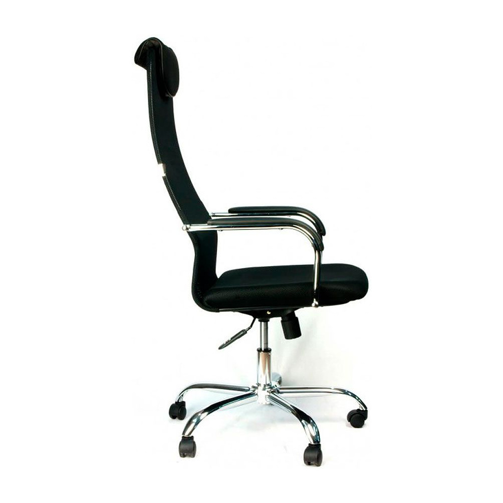 Кресло для руководителя "EVERPROF EP-708", ткань, металл, черный - 3