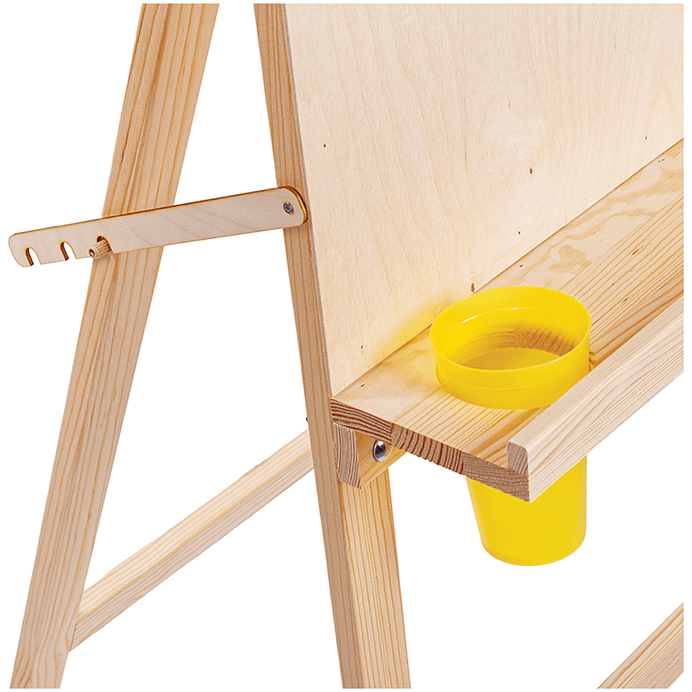 Мольберт-хлопушка "Студия", сосна, 2 стакана - 4