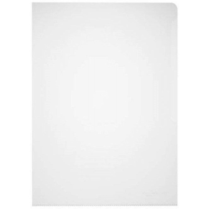 Папка-уголок "Durable", A4, 120 мк, пластик, прозрачный