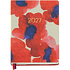 Ежедневник датированный "Red Bloom Acuarela" на 2027 год, 145х195 мм, в точку, красный