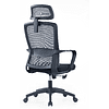 Кресло для руководителя SitZone U-060A, сетка, ткань, черный, 2 шт/упак, -30% - 4