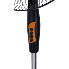 Электровентилятор напольный Оasis "VF-40PSB", черный, оранжевый, -10%