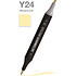Маркер перманентный двусторонний "Sketchmarker Brush", Y24 миндальный