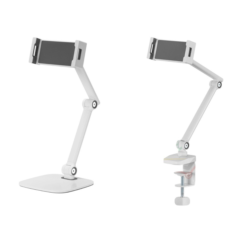 Крепление для планшета (смартфона) Tablet Clamp, белый матовый - 5