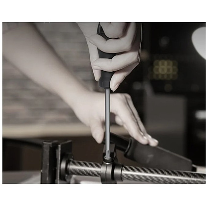 Отвертка Deli HS EHT1203, PH0х75 мм, Soft Touch, черный - 11