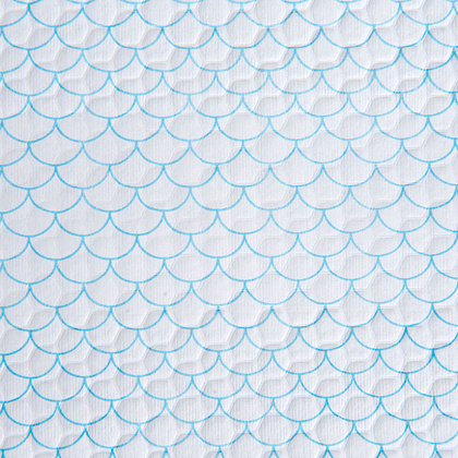 Салфетка из целлюлозы "Celina clean fish print", 33x42см, 25шт/упак, голубой - 2