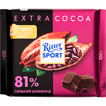 Шоколад горький "Ritter Sport", 100г