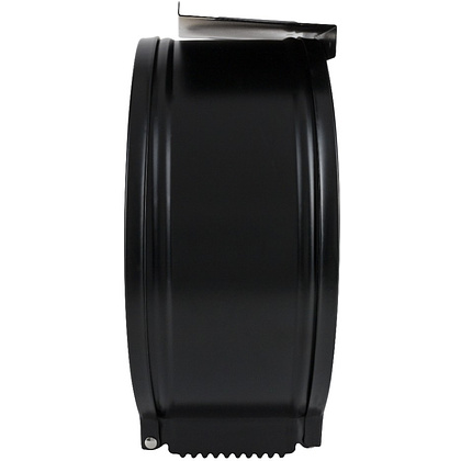 Диспенсер BXG-PD-5005B для туалетной бумаги в средних и больших рулонах, металл, черный, матовый - 6