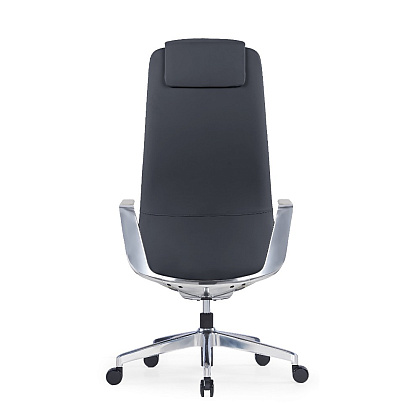 Кресло для руководителя SitZone CH-515A, кожа, алюминий, черный, -30% - 5