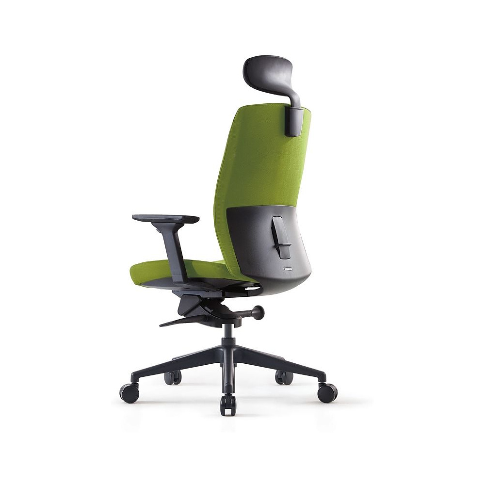 Кресло для руководителя BESTUHL "J2", ткань, пластик, зеленый  - 4