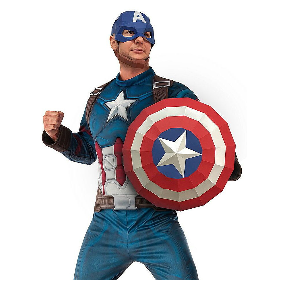 Набор для 3D моделирования "Щит Капитана Америки" - 4
