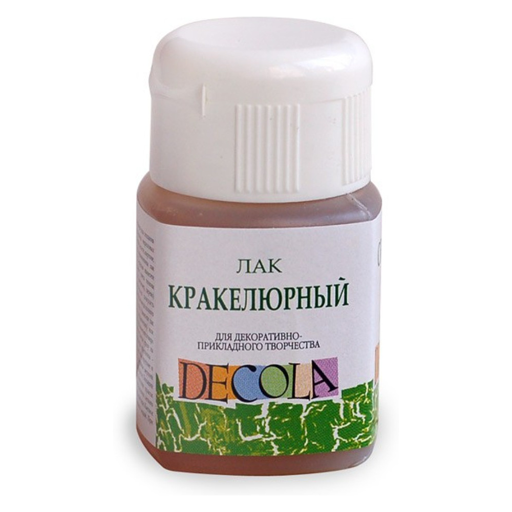 Лак кракелюрный "Декола", 50 мл.