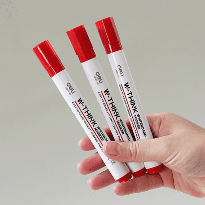 Маркер для доски "Think U001", красный - 4