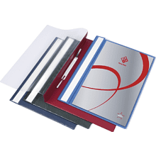 Папка-скоросшиватель "Panta Plast", А4, панорама, зеленый