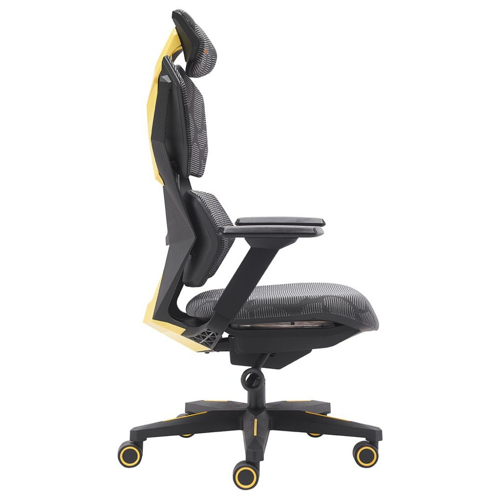 Кресло игровое EVERPROF "Tiger", сетка, пластик, серый - 2
