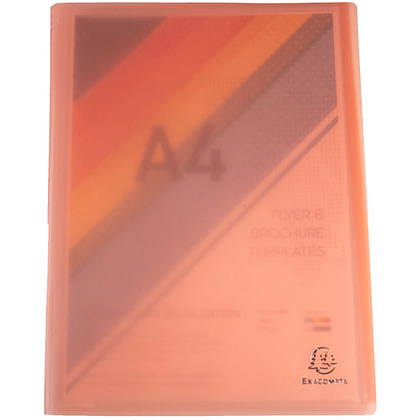 Папка c файлами "Chromaline Pastel", 40 карманов, ассорти - 3