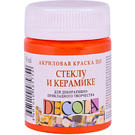 Краска акриловая по стеклу и керамике 