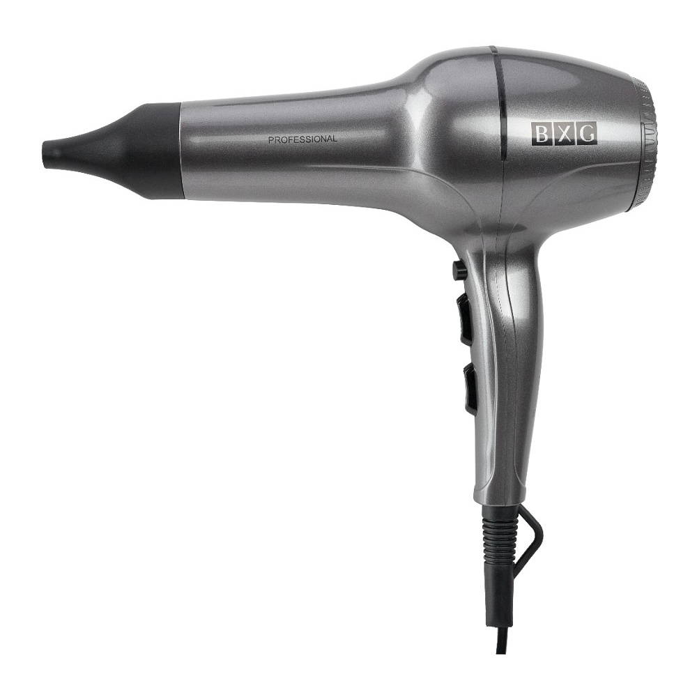 Фен настенный BXG-2000A1, ABS-пластик, хром - 5