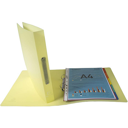 Папка на кольцах "Chromaline Pastel", 2 кольца, 40 мм, ассорти - 2