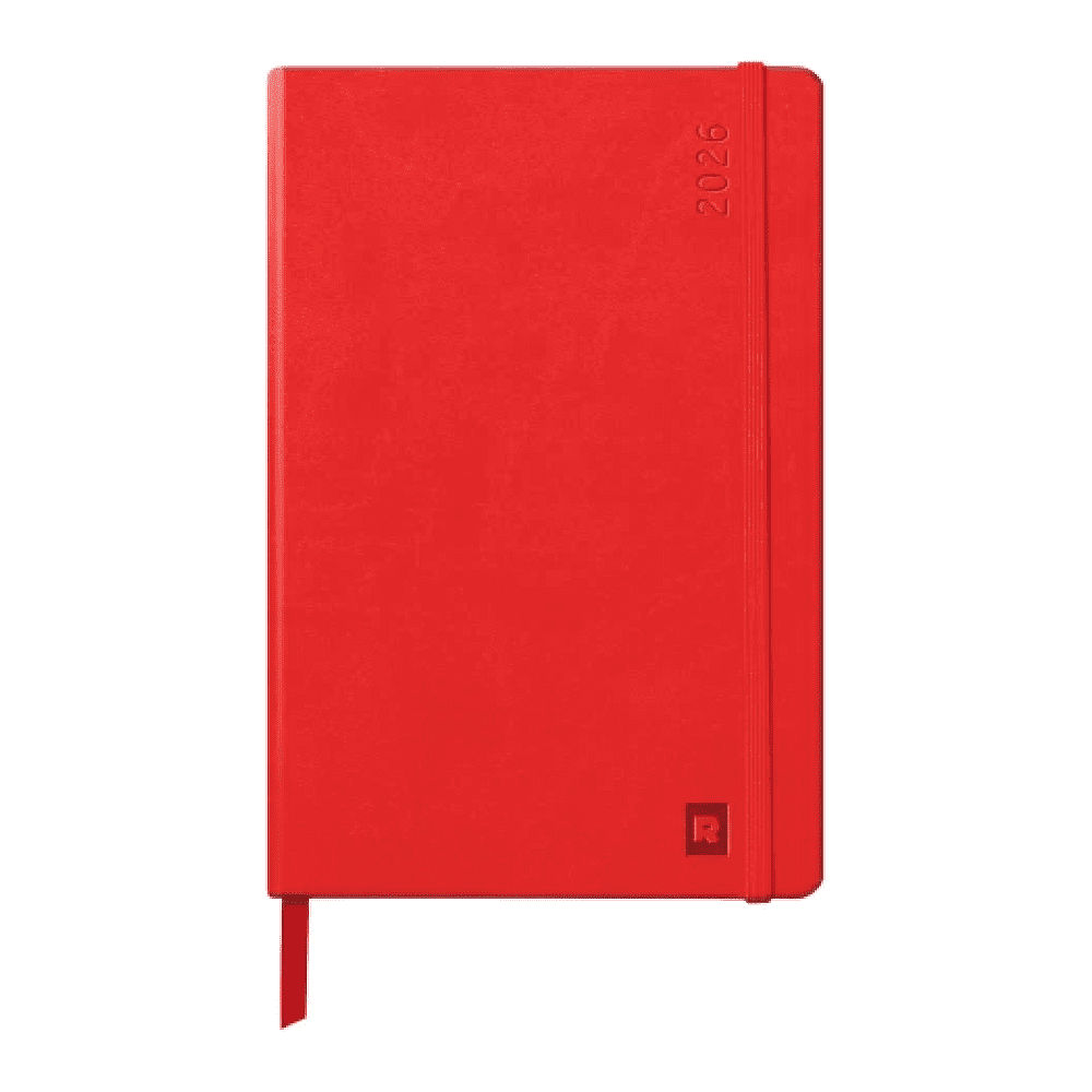 Еженедельник датированный "Rhodia", 80 листов, красный, 2026