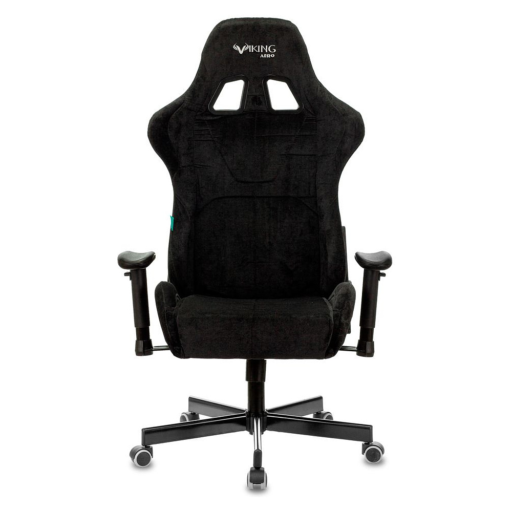 Кресло игровое Бюрократ VIKING "KNIGHT FABRIC", ткань, металл, черный - 12