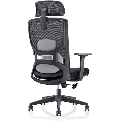 Кресло для руководителя SitZone U-063A сетка, черный - 4