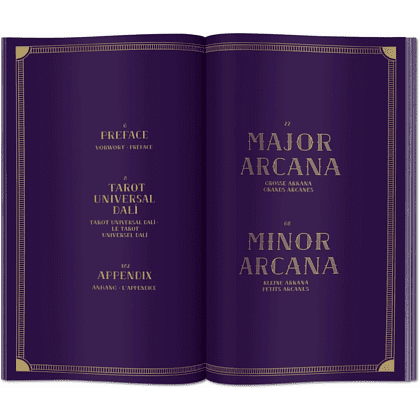 Карты на иностранном языке "Dali. Tarot" - 3