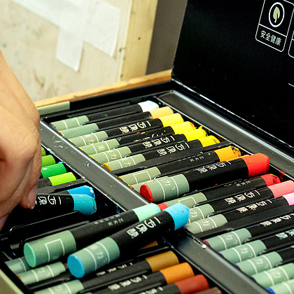 Пастель масляная Himi "Original paint", 12 цветов - 3