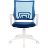 Кресло Бюрократ "CH-W695NLT", сетка, ткань, пластик, темно-синий - 2