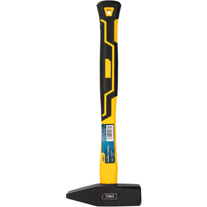 Молоток Deli "EDL442010", 1 кг, фиберглассовая рукоятка