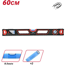 Уровень строительный Deli EDL290600K, 600 мм