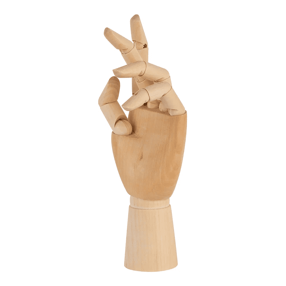 Манекен рука "Сонет" женская левая, деревянный, 25 см - 2