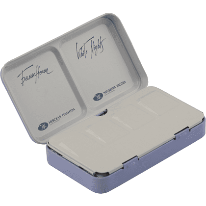 Краски акварельные "Белые ночи весна лето", 12 цветов, кюветы - 4