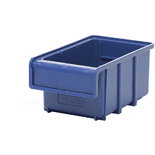 Ящик пластиковый "Практик", 170x105x80 мм, синий