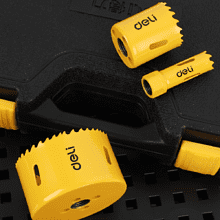 Коронка биметаллическая Deli YS EDH-SKK076-E1, 76 х 38 мм, М14