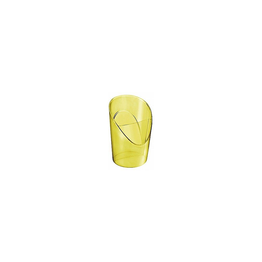 Карандашница "Colour'Ice", 100x125x90 мм, желтый