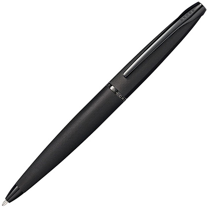 Ручка шариковая автоматическая "Cross ATX Brushed Black", 0.7 мм, черный, стерж. черный - 2