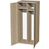 Коллекция Макси шкаф М07 с перегородкой, 800x580x1780 мм, сонома