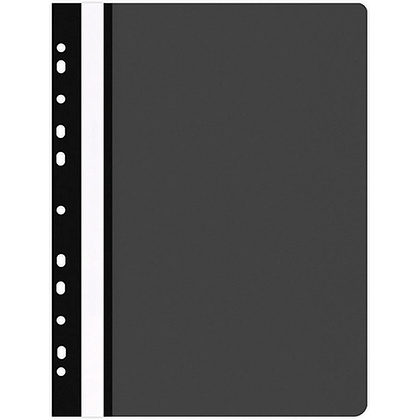 Папка-скоросшиватель с перфорацией "Office Product", А4 , черный