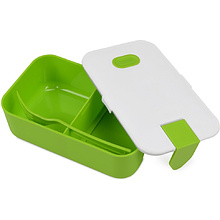 Контейнер для еды "Neo", зеленое яблоко, белый