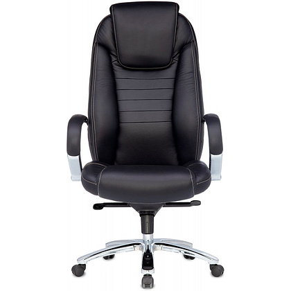 Кресло для руководителя Бюрократ "T-9923SL", кожа, металл, черный - 2