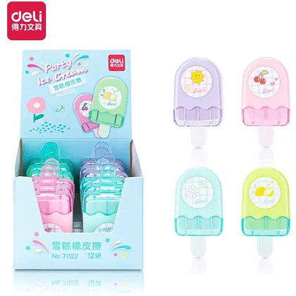 Ластик Deli "Ice Cream 71122", ассорти - 2